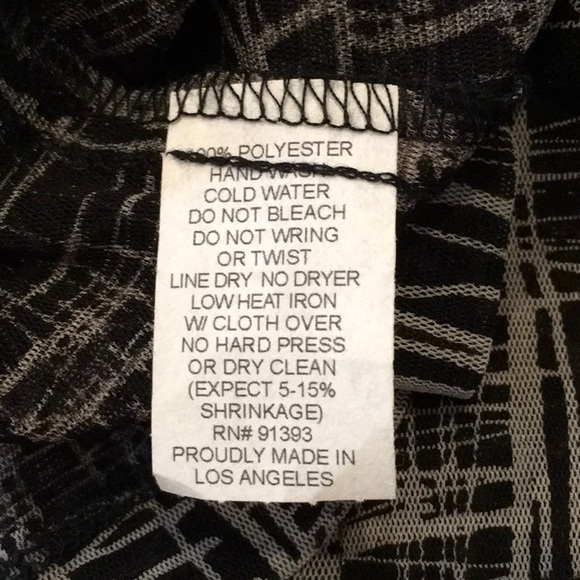 Wearable Art, Spirit House Midi Dress Stretchy Sheer Polyester, Size M - Picture 11 of 11